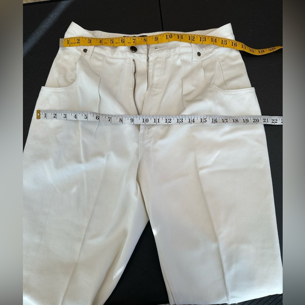 v i n t a g e… Eddie Bauer Ivory Denim size 14 - Picture 10 of 13